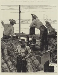 The Bombardment of Alexandria, in Front of the Enemy